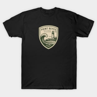 Point Reyes National Seashore Retro T-Shirt